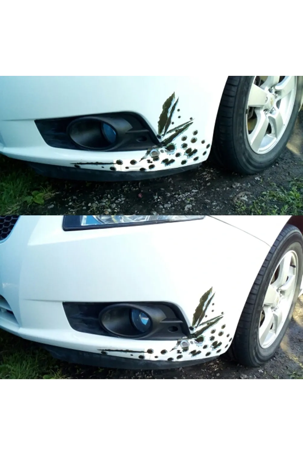 Araç Sticker Yara Bere Oto Sticker Yara Şeklinde 3d