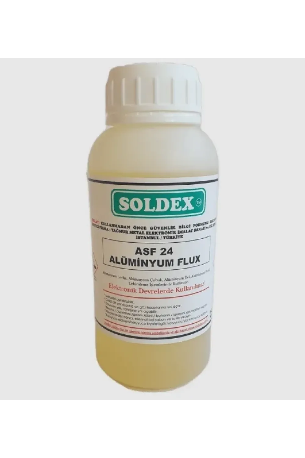 Asf-24 Alüminyum Flux Lehim Suyu - 250 Ml