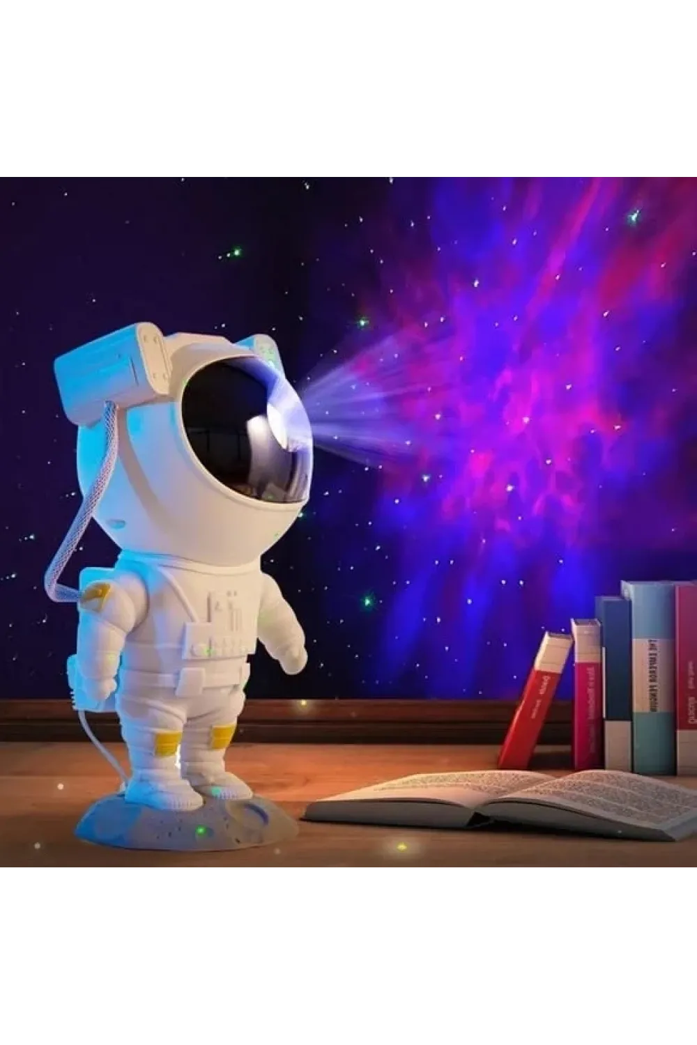 Astronot, Galaksi, Projektör, Uzaktan Kumandalı, Gece Lambası Bwr-47