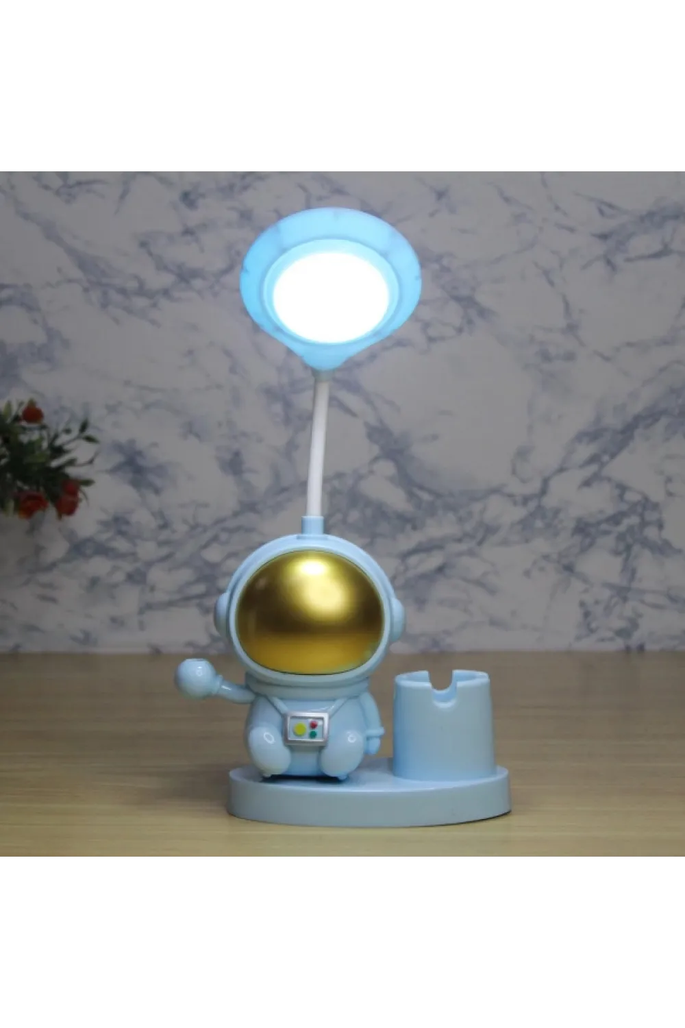 Astronot Masa Lambası Kalemlik