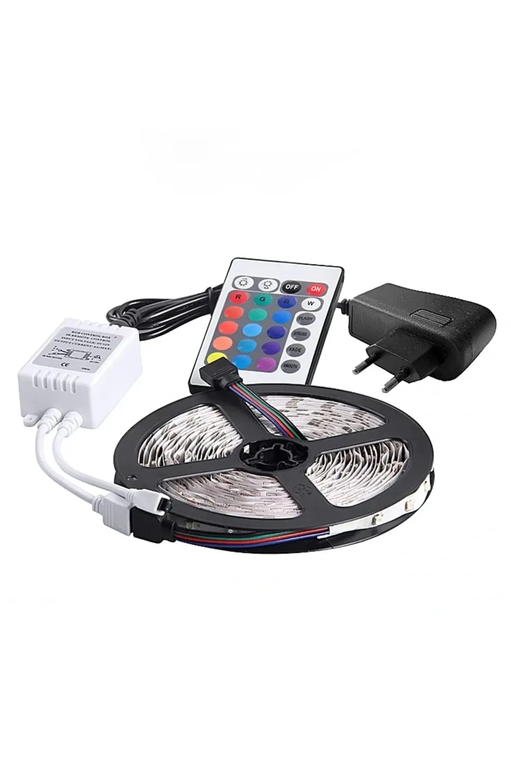 Atek Led Işık 5 Metre Şerit Led Rgb Işıklı