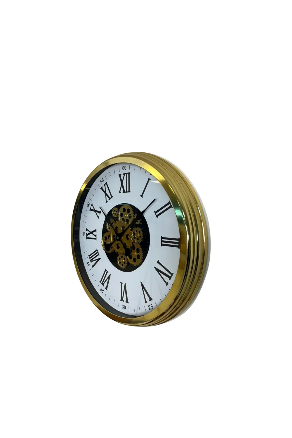 Aurelius Gold 60 Cm Çarklı Duvar Saati