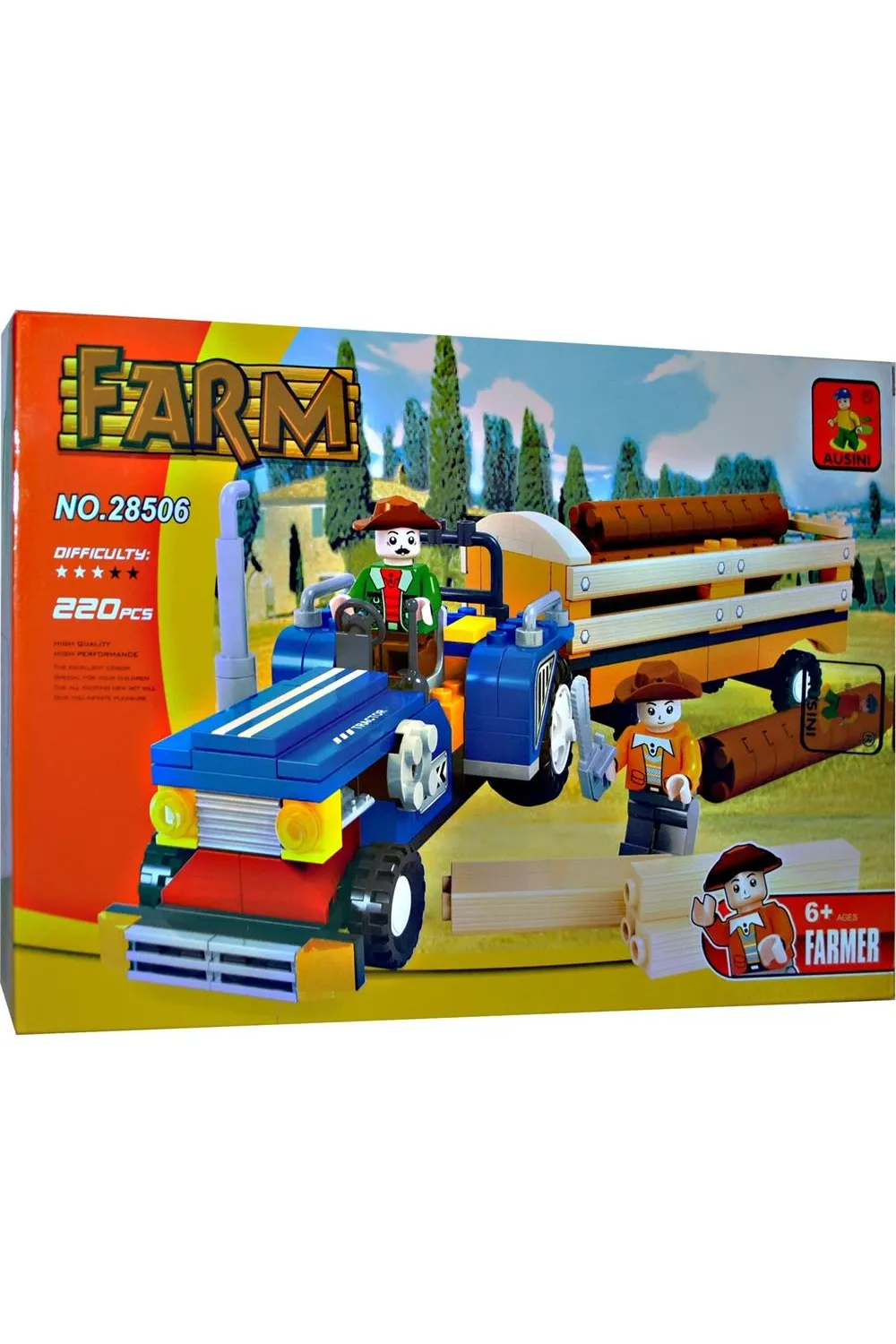 Ausını Lego 220 Parça Çiftlik Oyun Seti