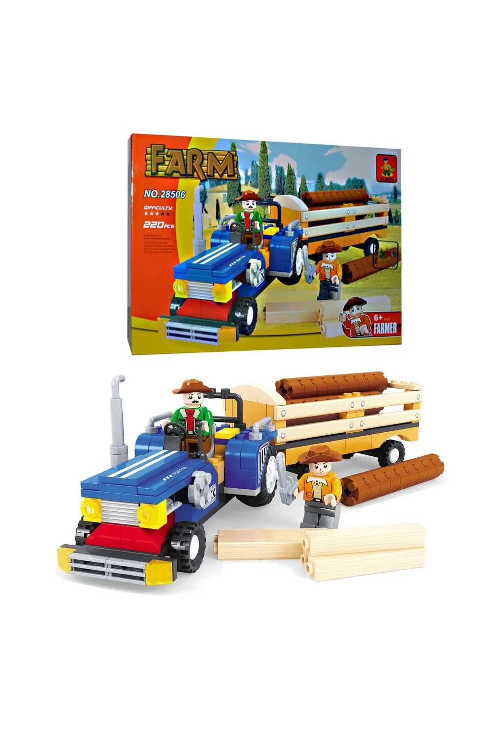 Ausını Lego 220 Parça Çiftlik Oyun Seti
