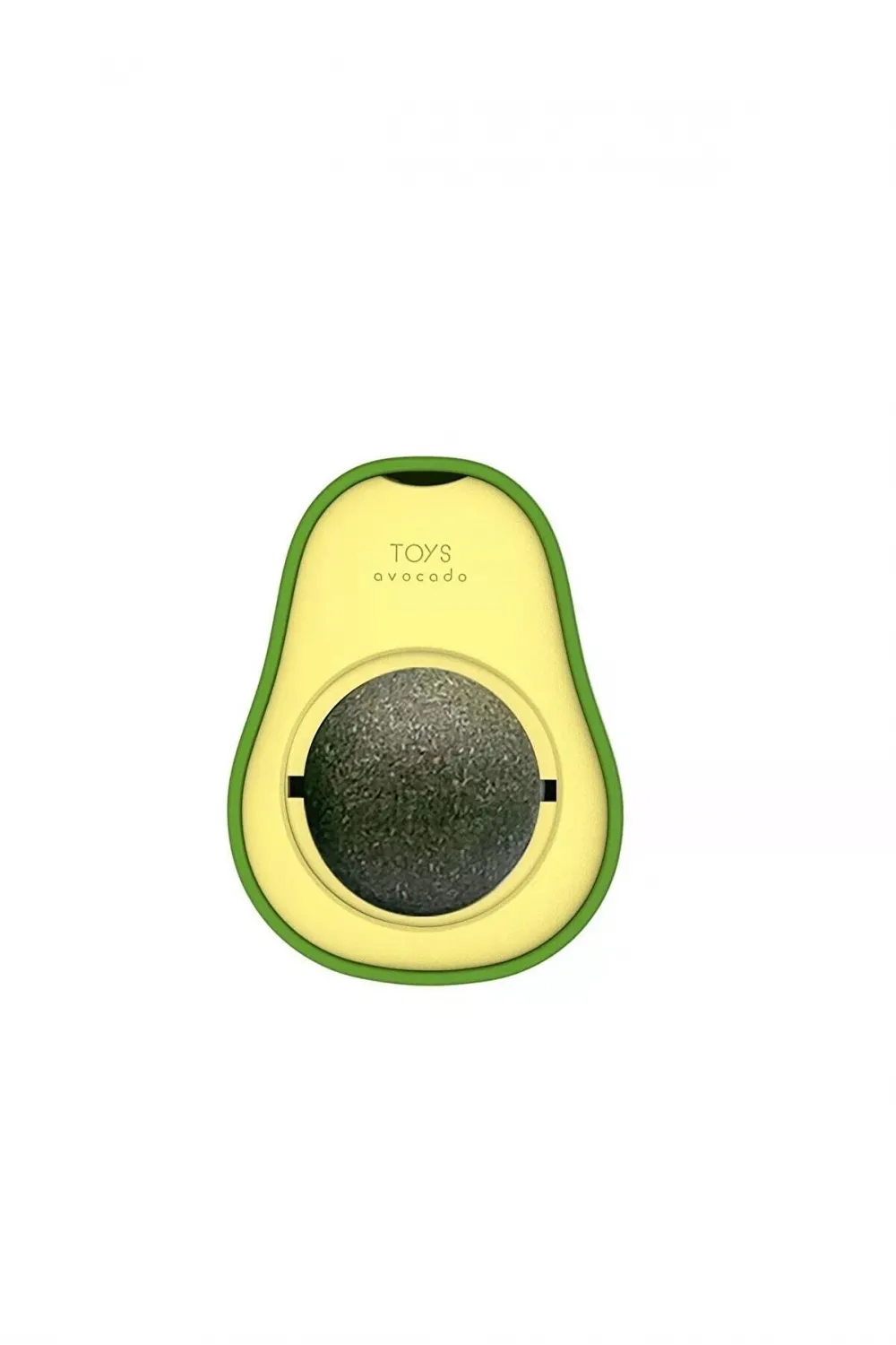 Avokado Tasarımlı Kedi Yalama Topu