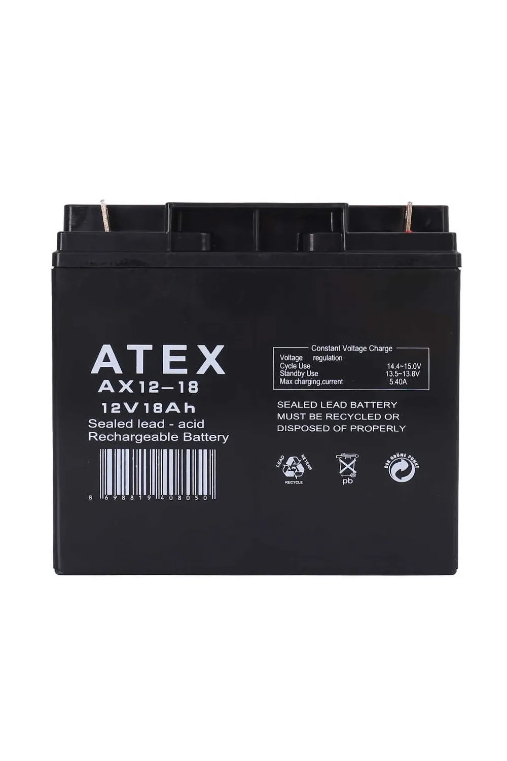 AX12-18 12V 18Ah Akü