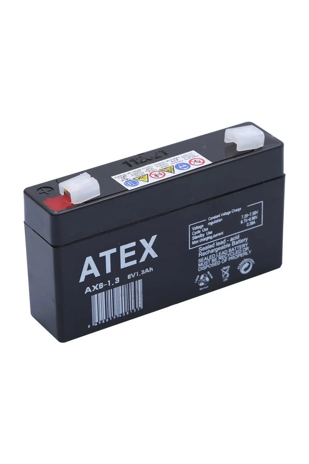 AX6-1.3 6V 1.3Ah Akü