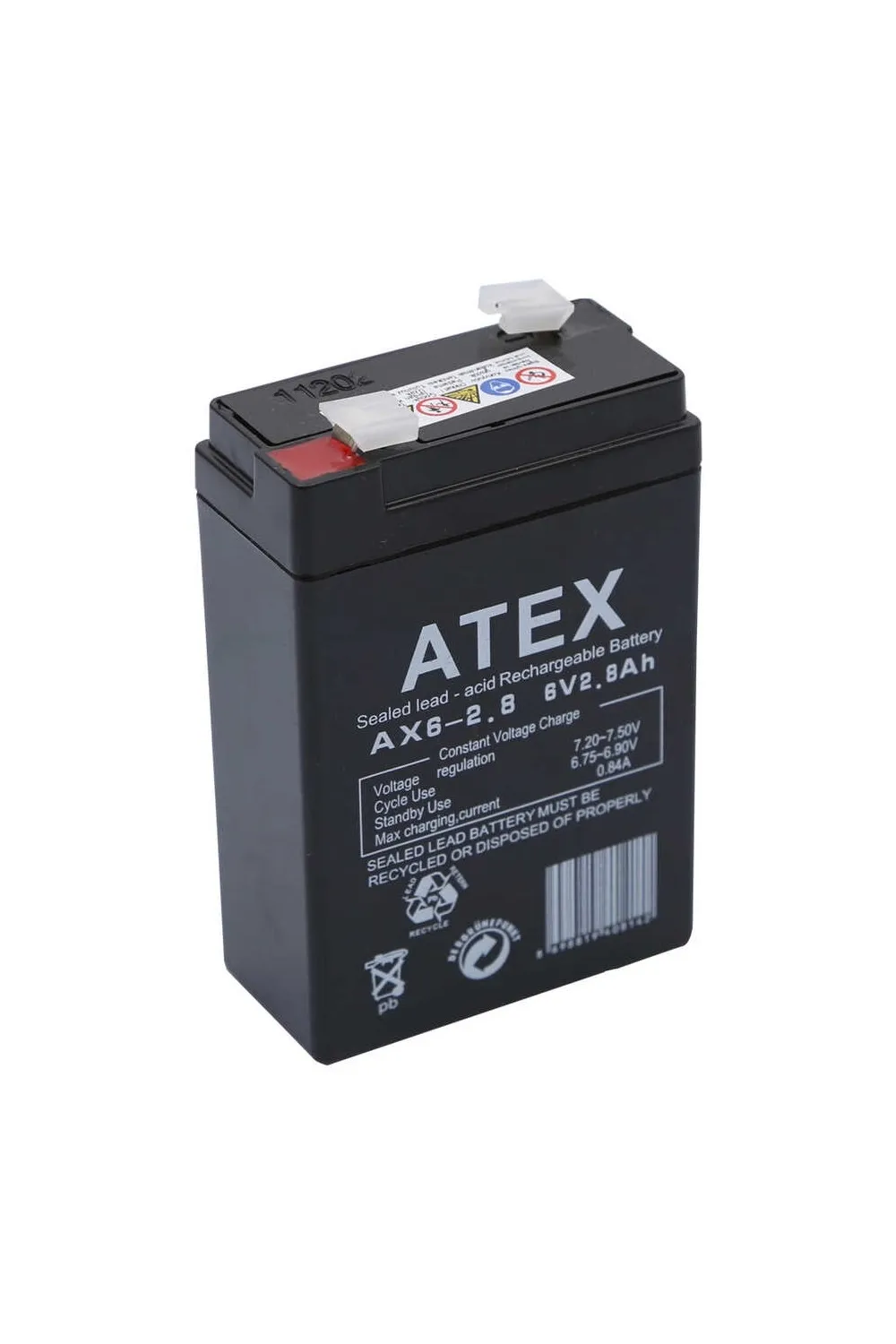 AX6-2.8 6V 2.8Ah Akü