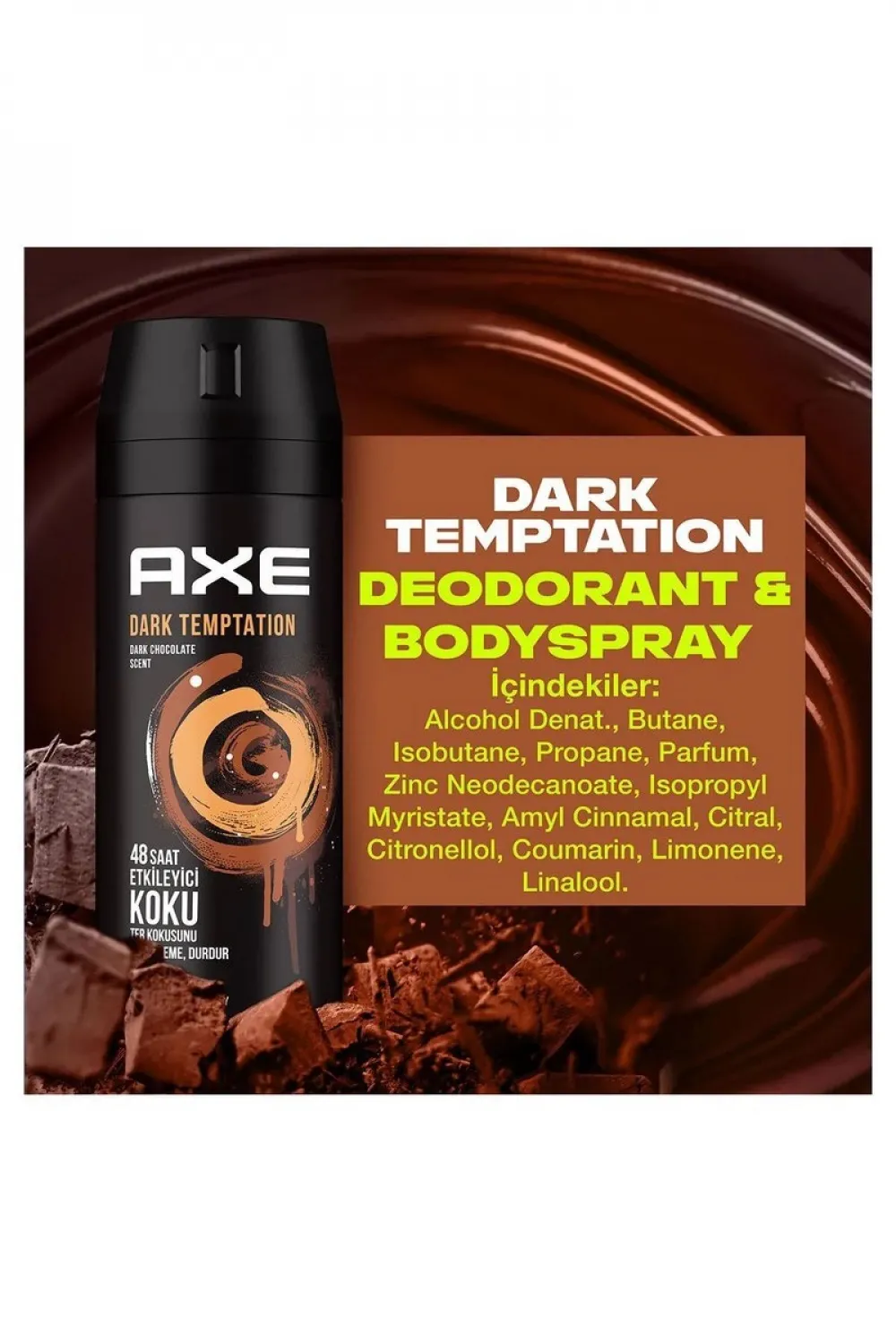 Axe Dark Temptatıon Bay Parfüm Kofre 150 ml