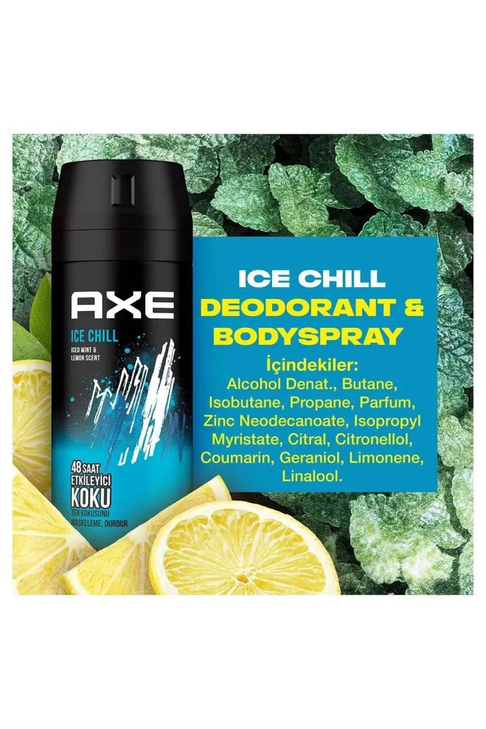 Axe Ice Chill Erkek Deodorant Sprey 150 ml