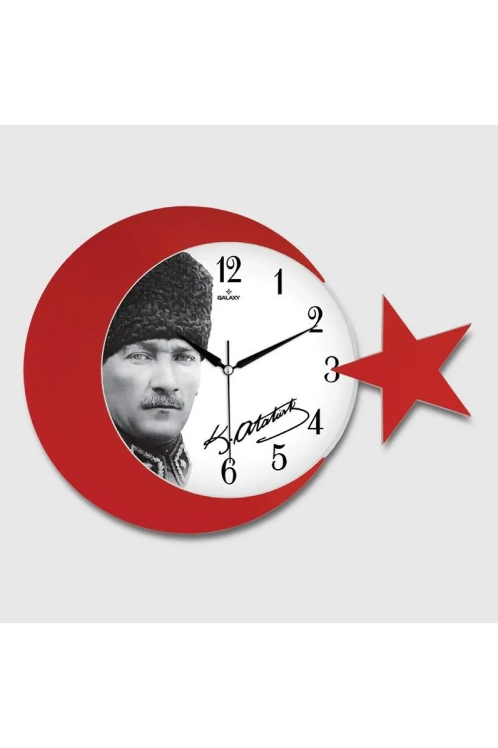 Ay Yildiz Duvar Saati 134-2