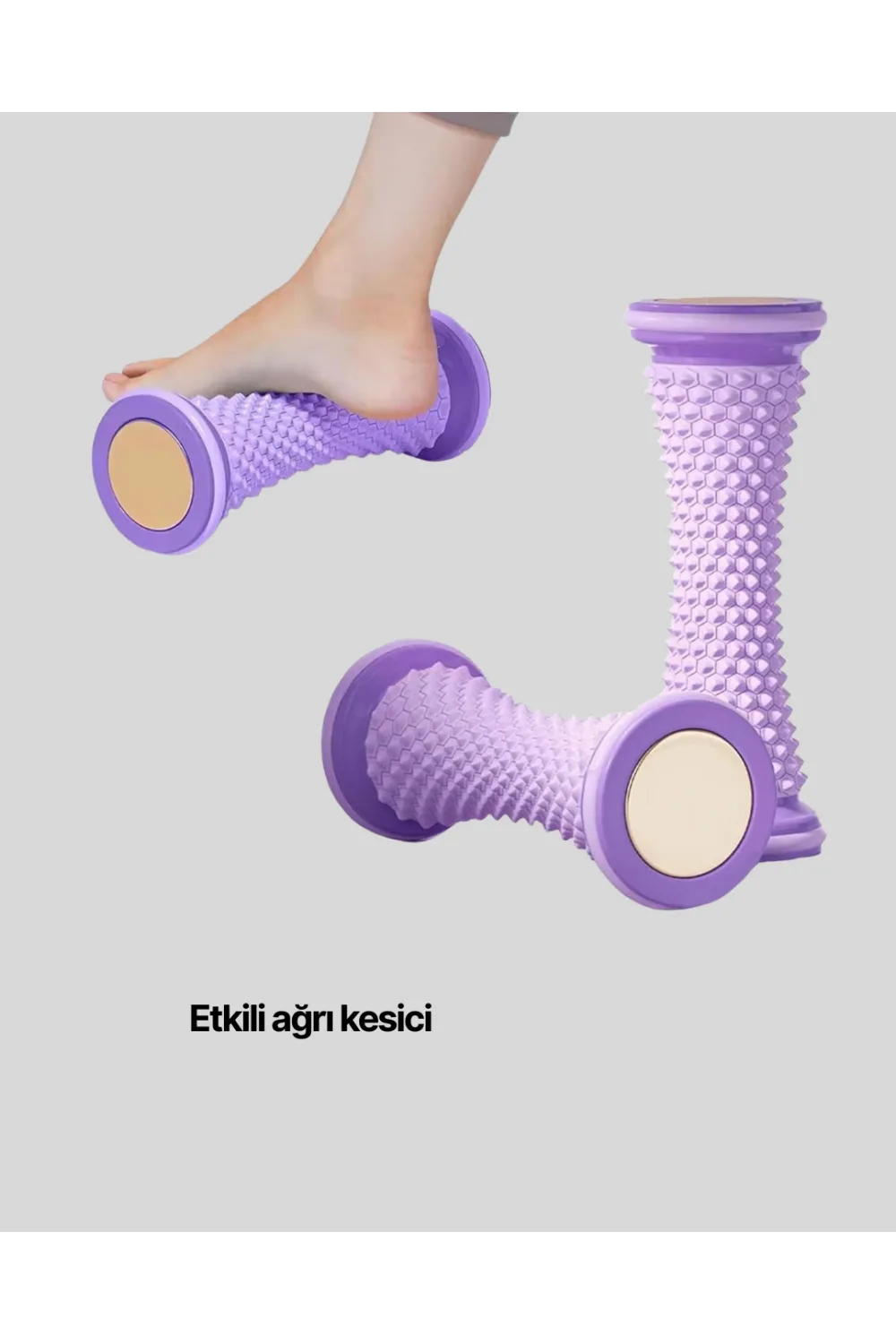Ayak Masaj Silindiri Derin Doku Masajı Kirpi Topu Akupunktur Etkili