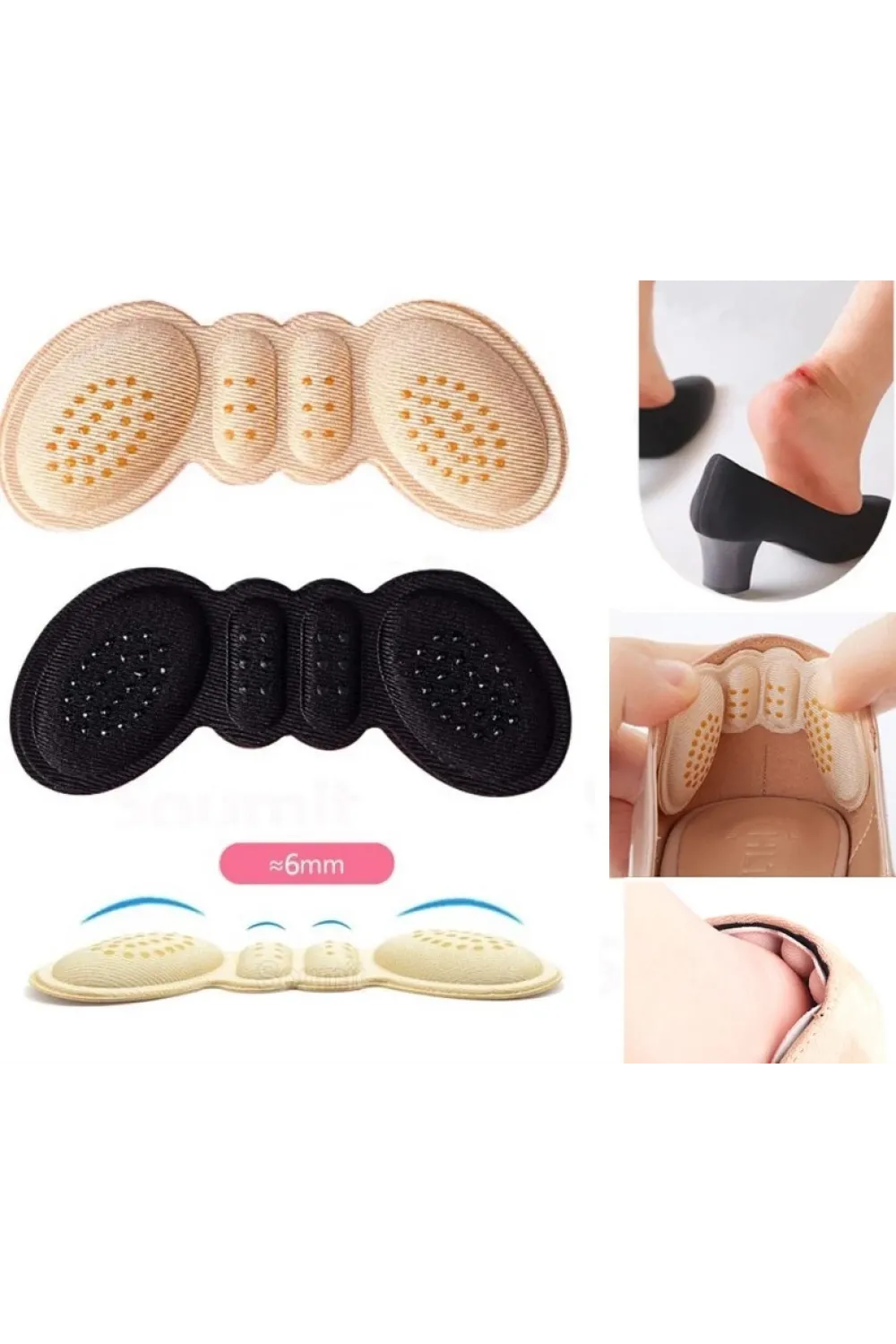 Ayakkabı Topuk Vurma Önleyici Pad 6 mm.