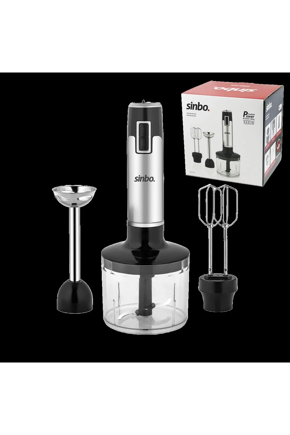 Ayarlanabilir Hızlı El Blender Seti 700 ml