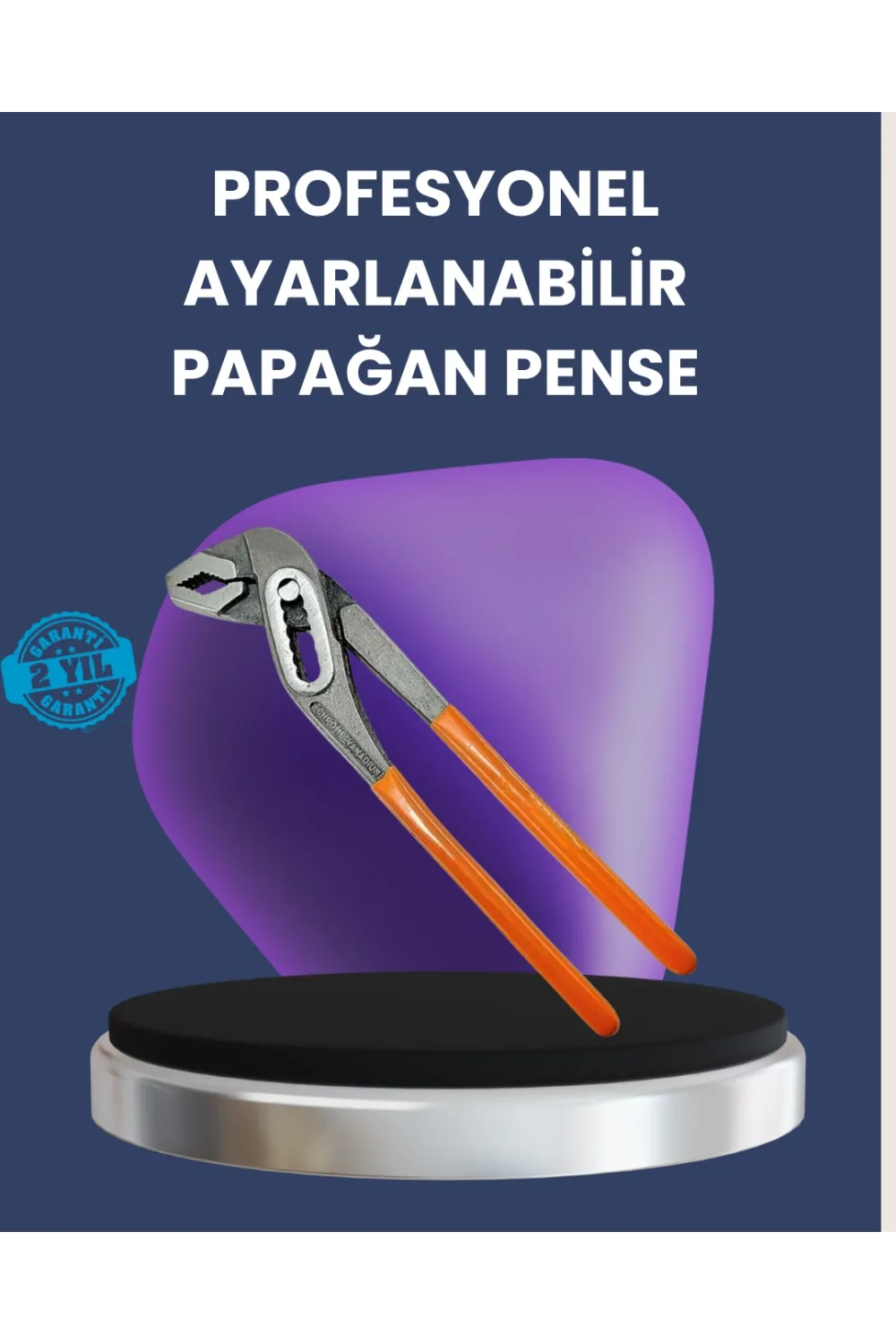 Ayarlanabilir Papağan Pense Çelik Gövde Profesyonel Kurbağacık