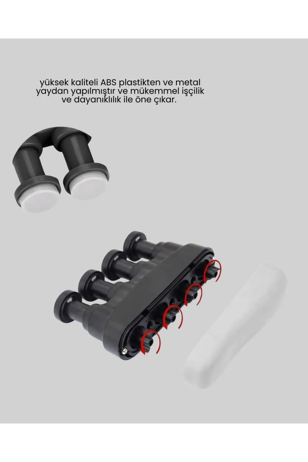Ayarlanabilir Parmak Güçlendirme Aleti Dayanıklı Yapı