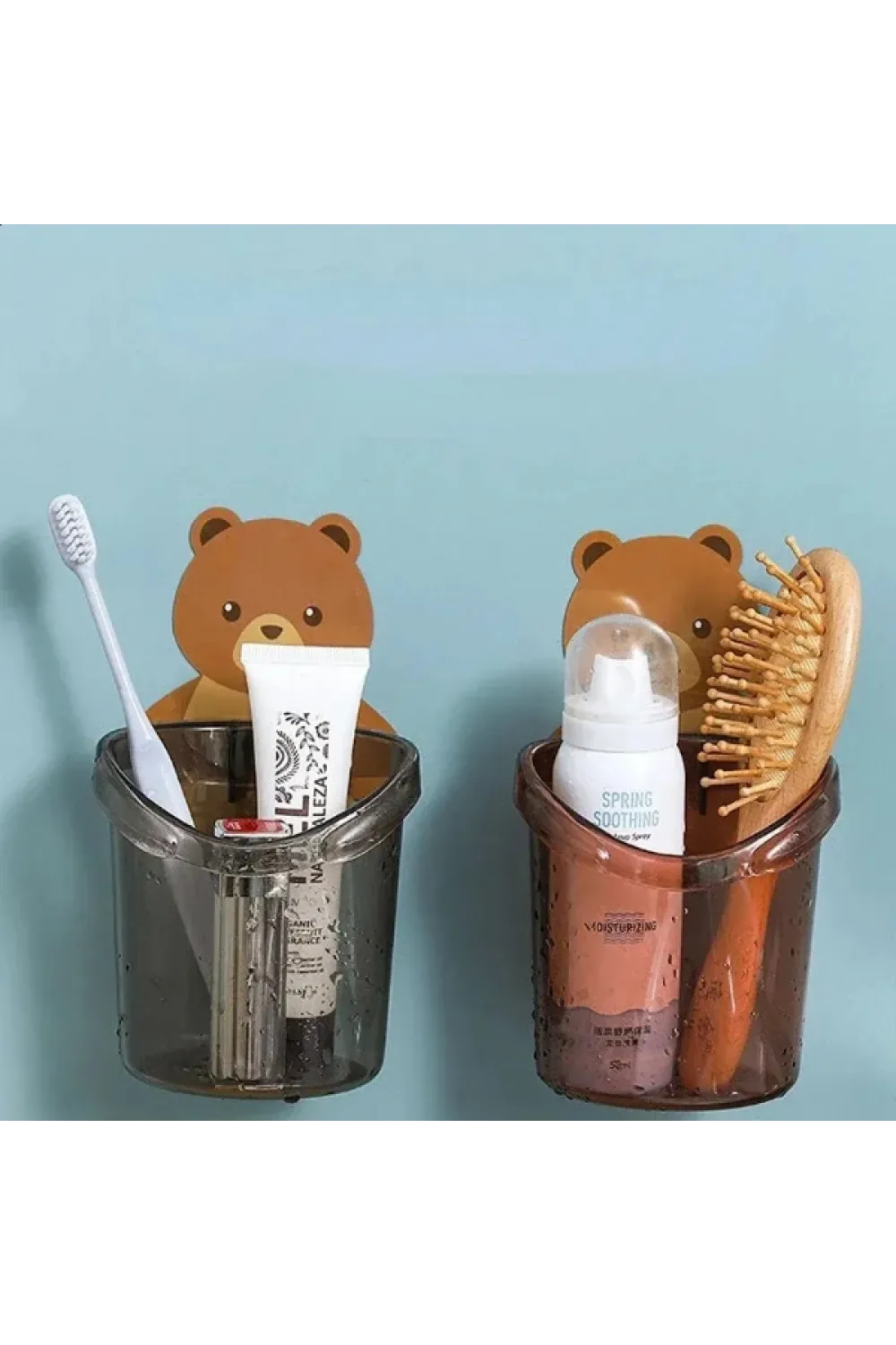 Ayı Figürlü Plastik Organizer