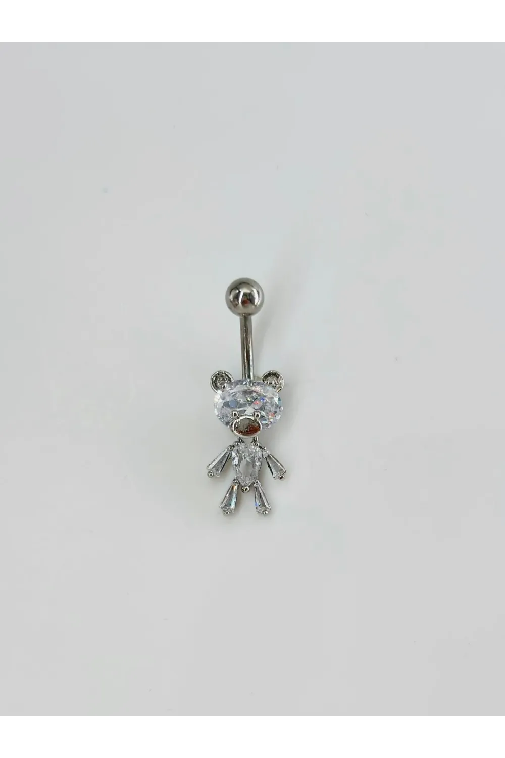 Ayıcık Detaylı Göbek Piercing - Pg0118