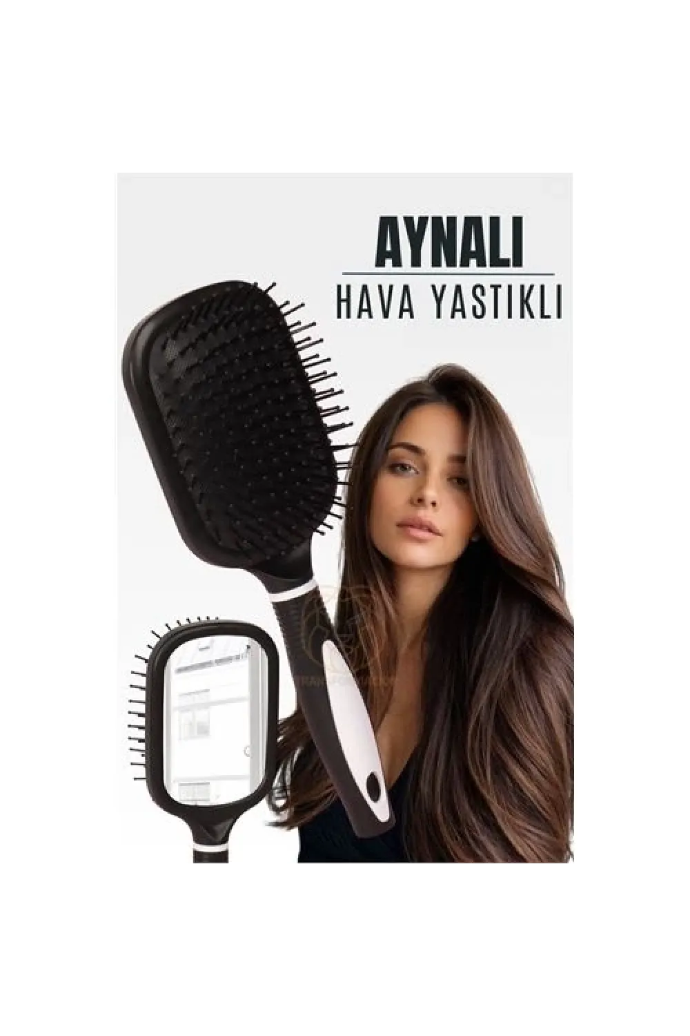 Aynalı Tarak Hava Yastıklı Ergonomik Tarak