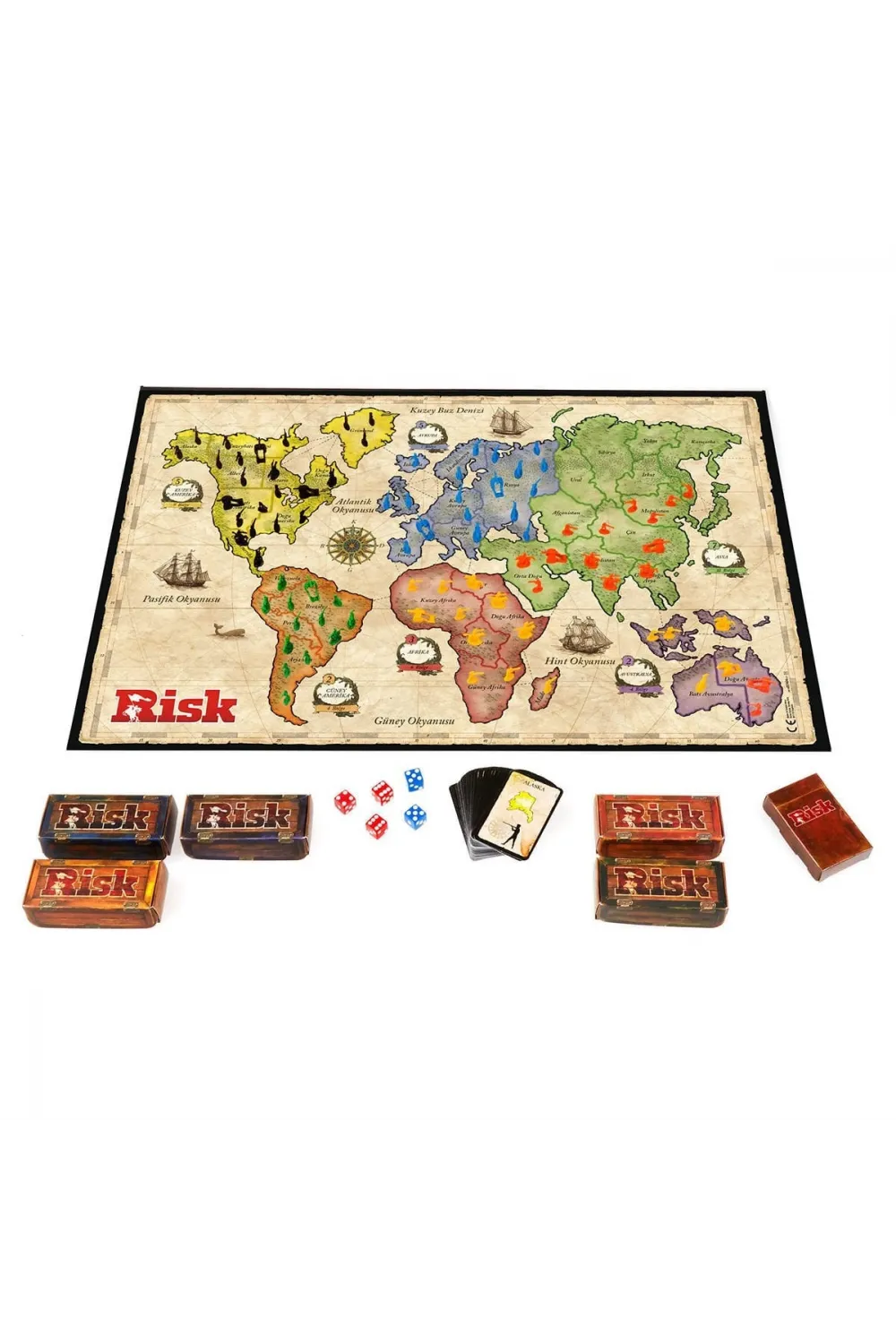 B7404 Hasbro Gaming - Risk +10 yaş
