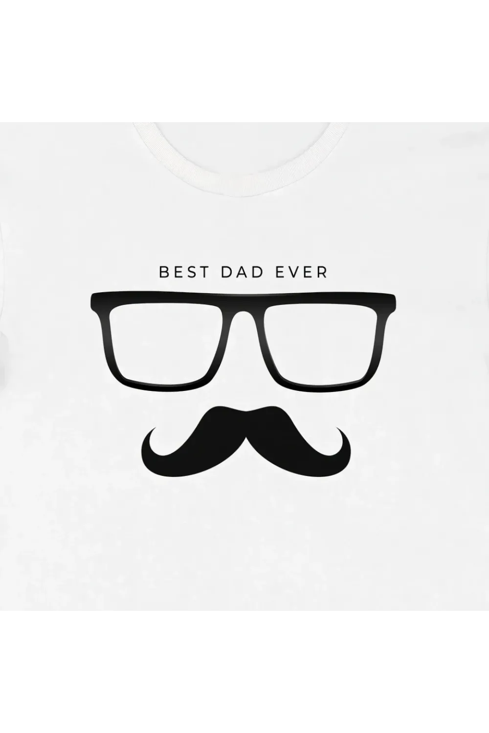 Babalar Günü Hediye Baba Temalı Baskılı Oversize Bisiklet Yaka T-shirt - Beyaz