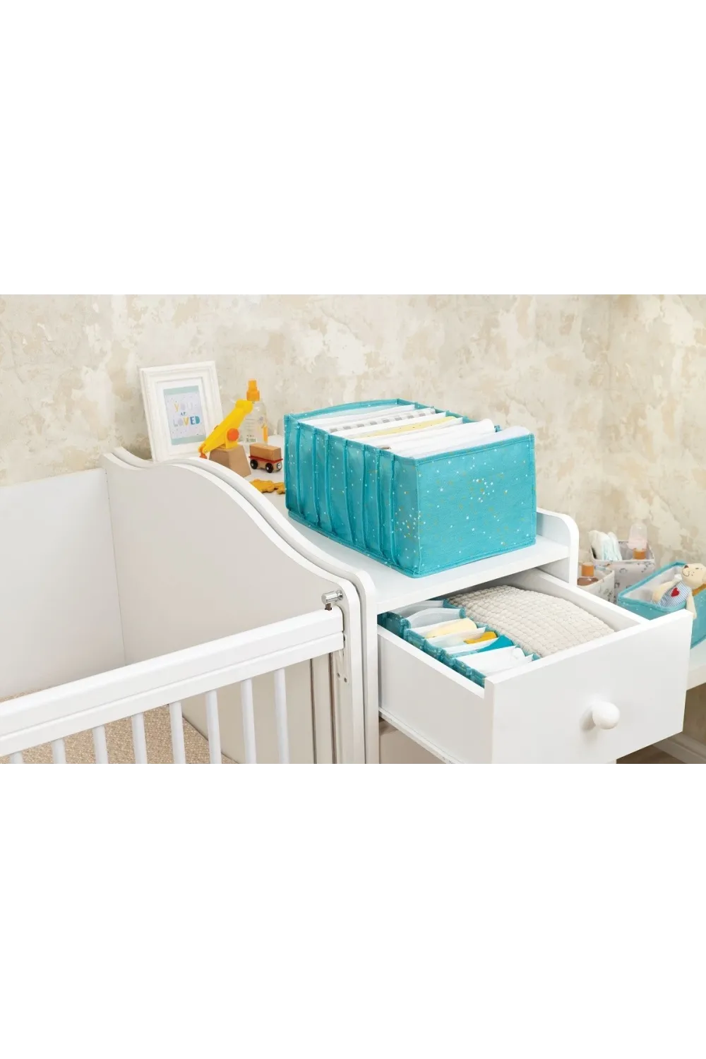 Baby Akordiyon Organizer Çekmece Düzenleyici Large (yeşil)  04089