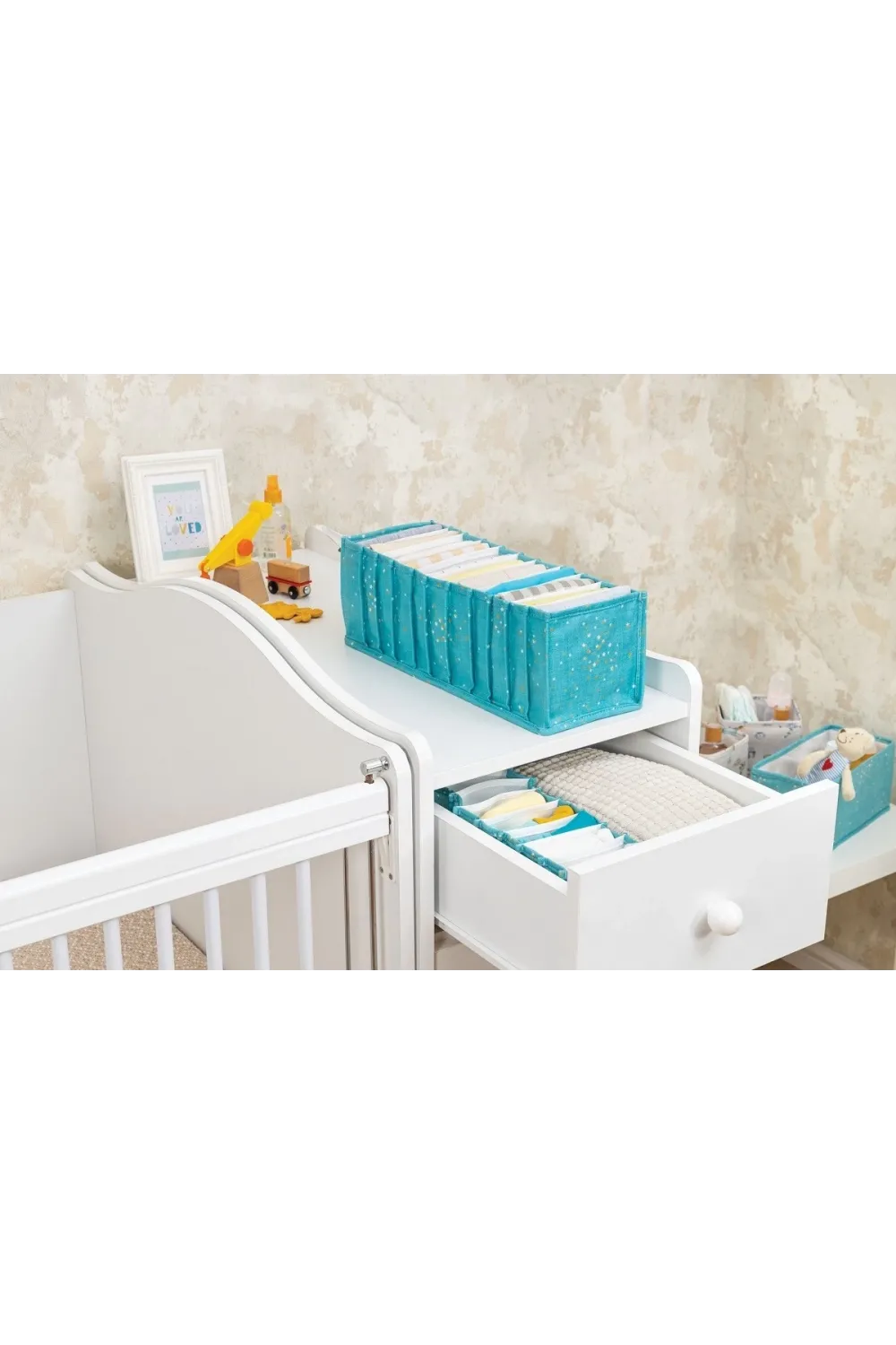Baby Akordiyon Organizer Çekmece Düzenleyici Medium (yeşil)  04096