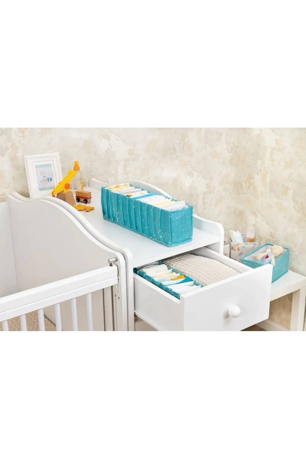 Baby Akordiyon Organizer Çekmece Düzenleyici Small (yeşil)  04102