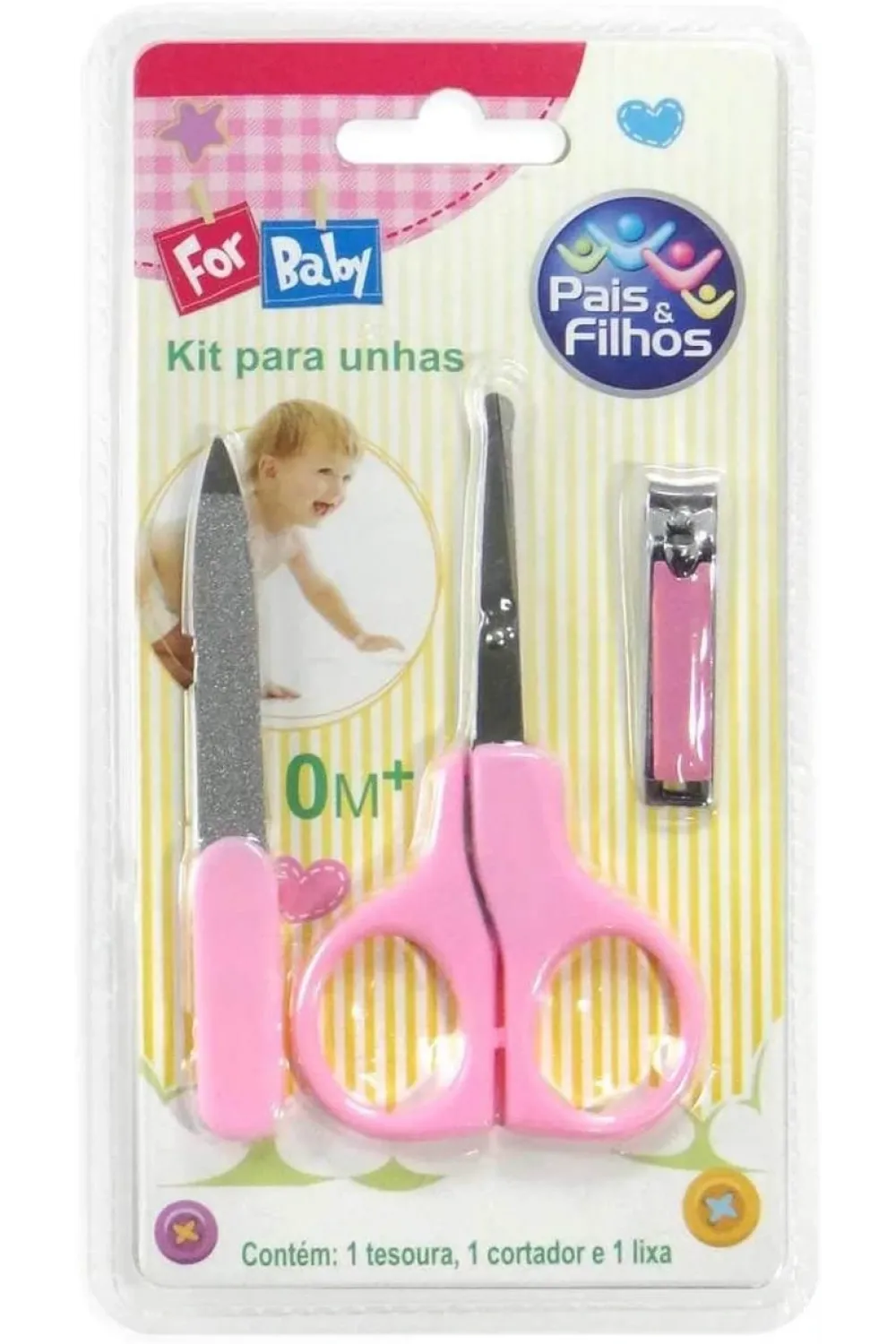 Baby Bebek Tırnak Bakım Seti - Pembe