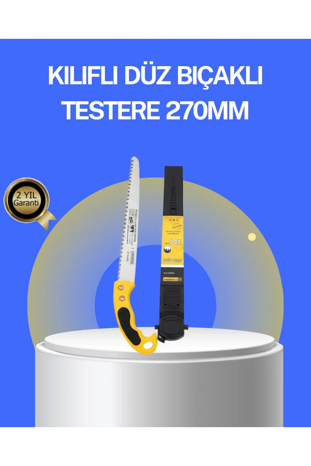Bahçe Ve Ağaç Budama Testeresi Ergonomik Saplı