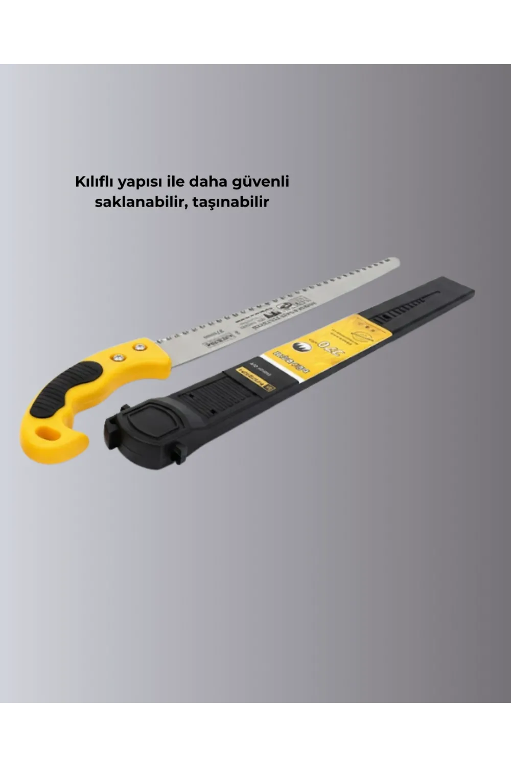 Bahçe Ve Ağaç Budama Testeresi Ergonomik Saplı