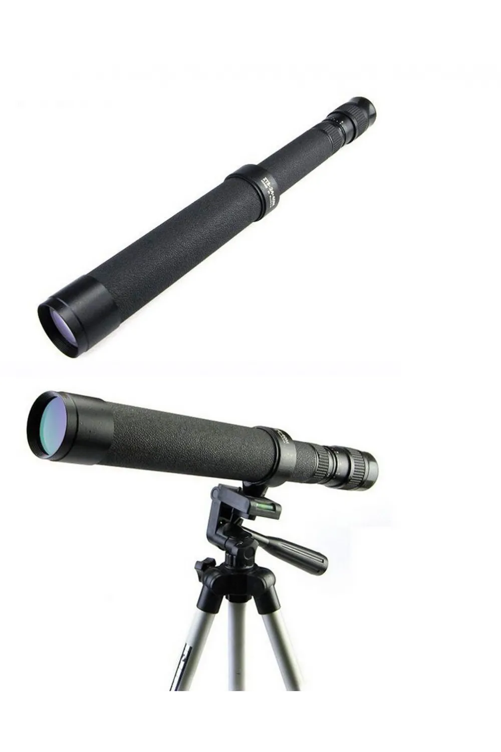 Baigish Zt8-24X40 Rus Model  Zoomlu Deri Çantalı Tripot Bağlanan Tekli Dürbün