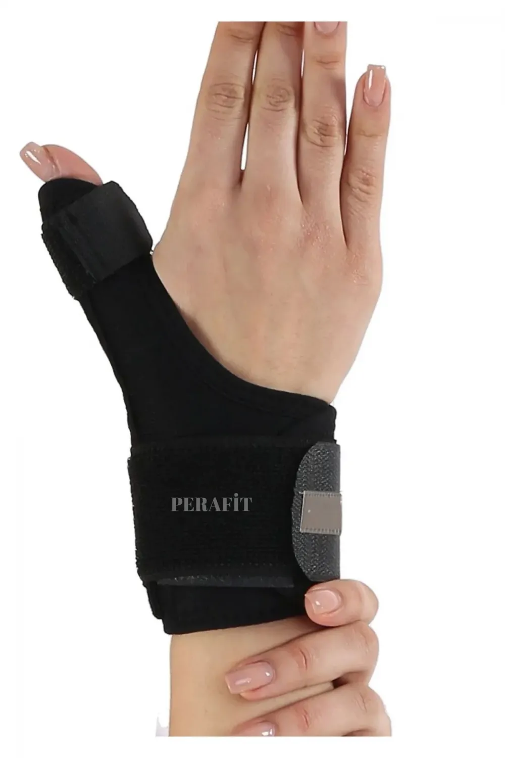 Baş Parmak Ve Bilek Destekli El Bilekliği Metal Atel De Quarvein Termojelli