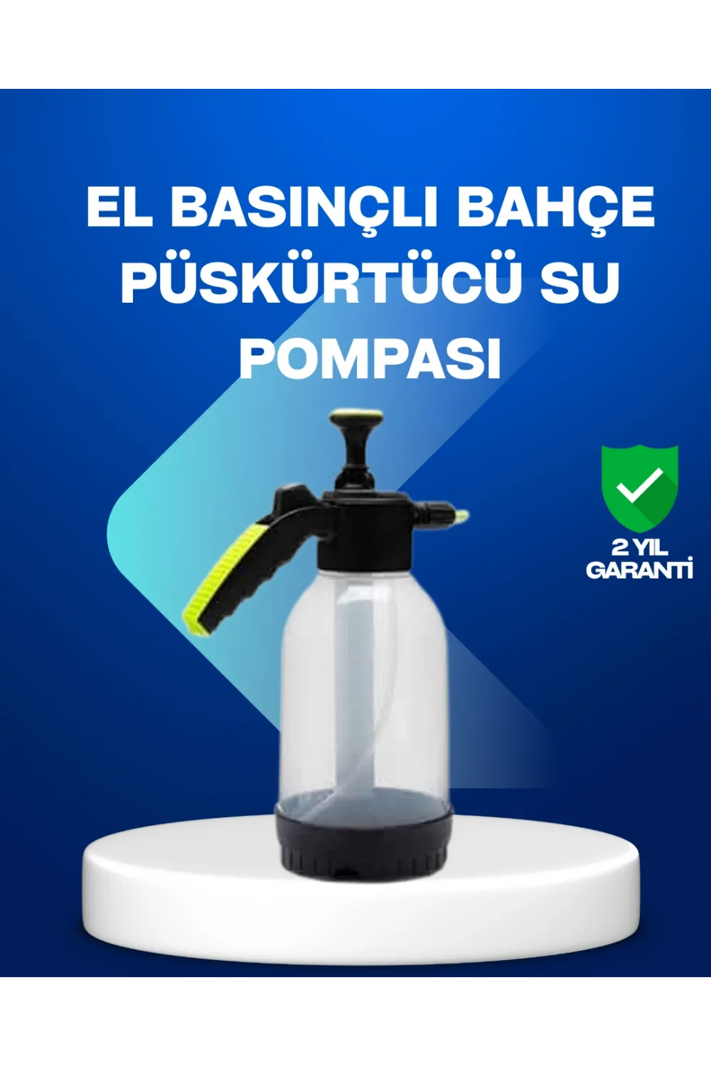 Basınçlı Manuel Köpük Pompası 2l Ayarlanabilir Sprey Başlıklı Temizlik