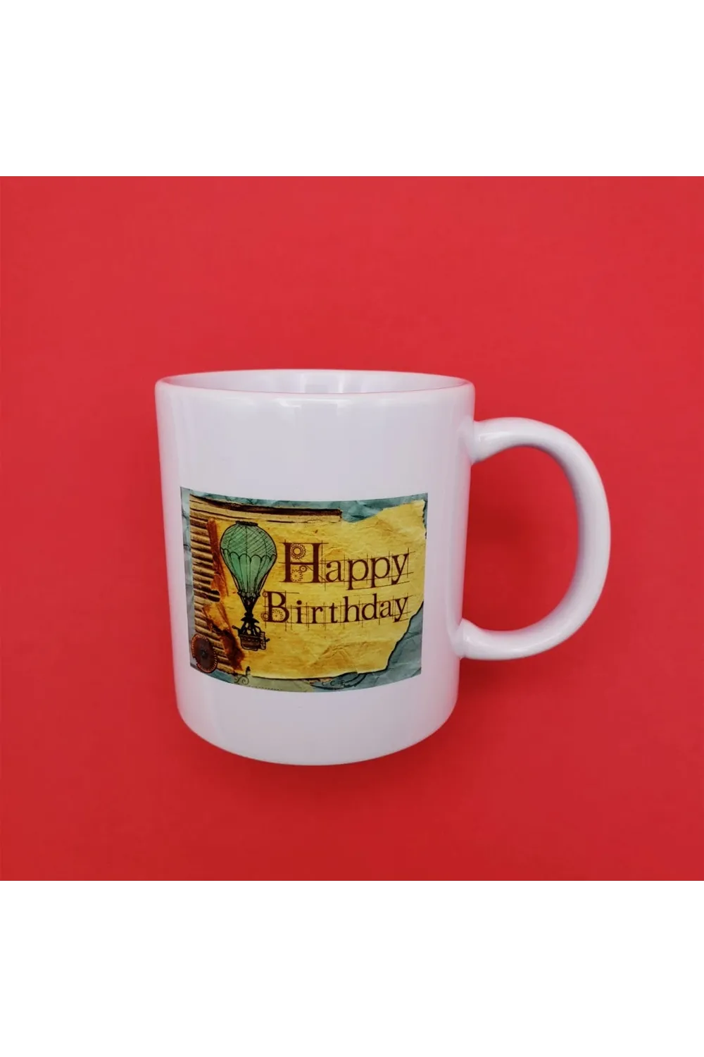 Baskılı Happy Birthday Kupa Bardak