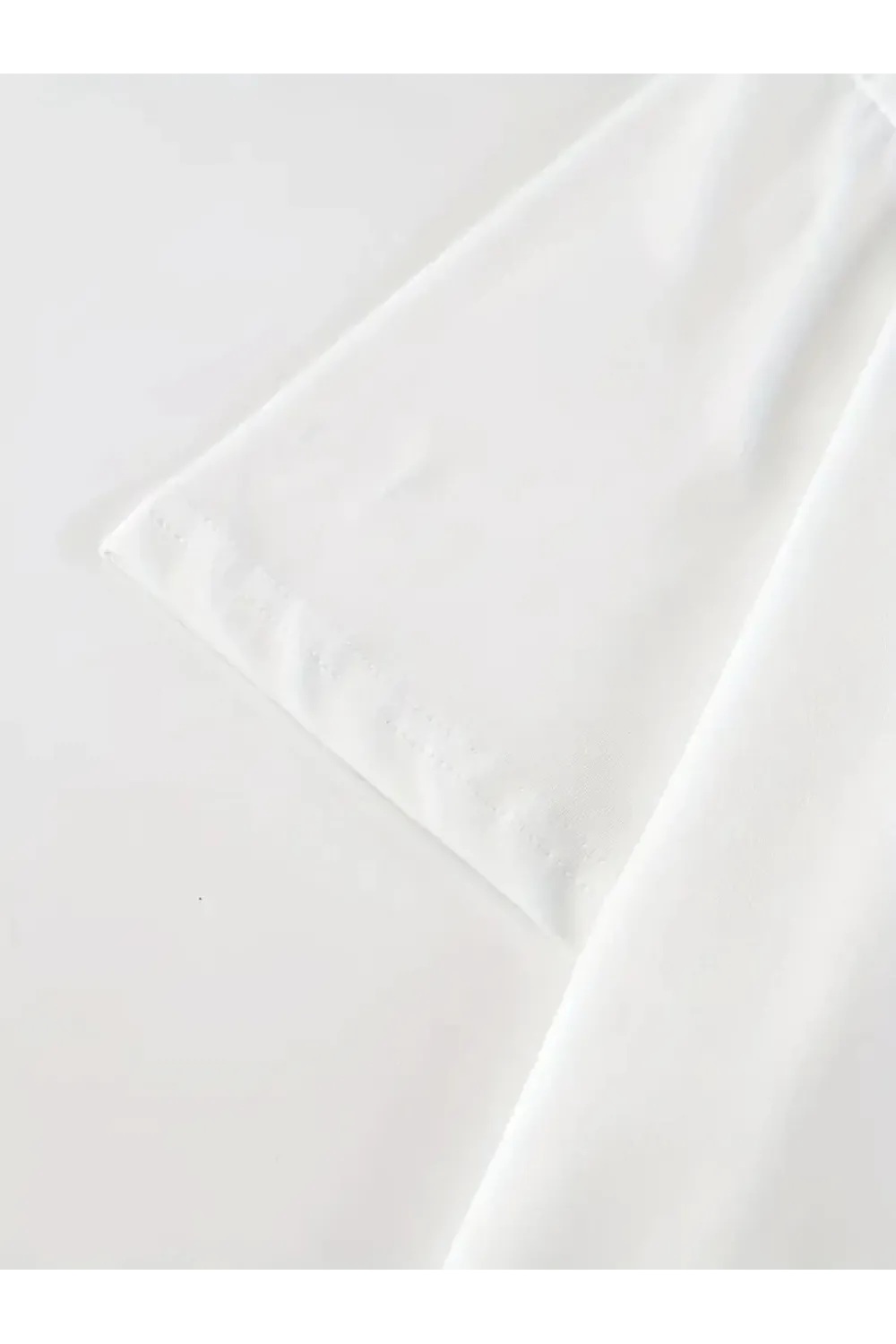 Baskılı Oversize Bisiklet Yaka T-shirt - Beyaz