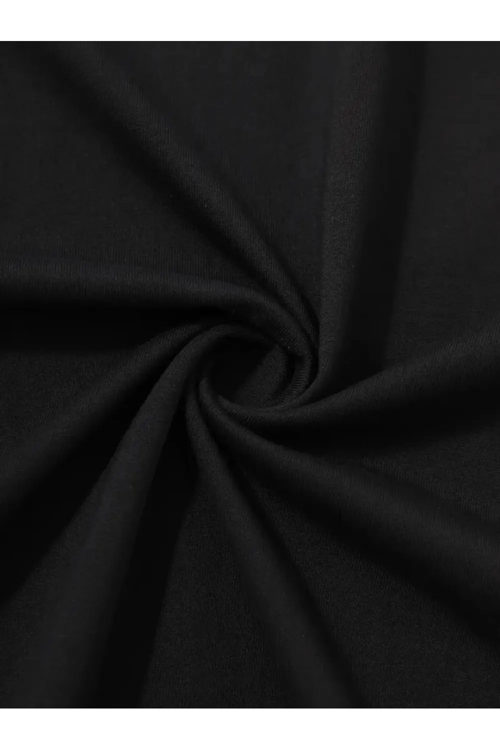 Baskılı Oversize Bisiklet Yaka T-shirt - Siyah