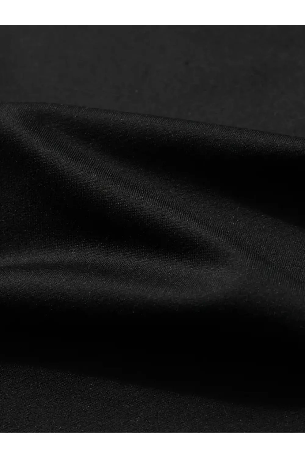 Baskılı Oversize Bisiklet Yaka T-shirt - Siyah
