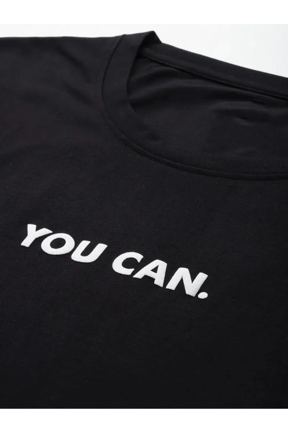 Baskılı Oversize T-shirt - Siyah