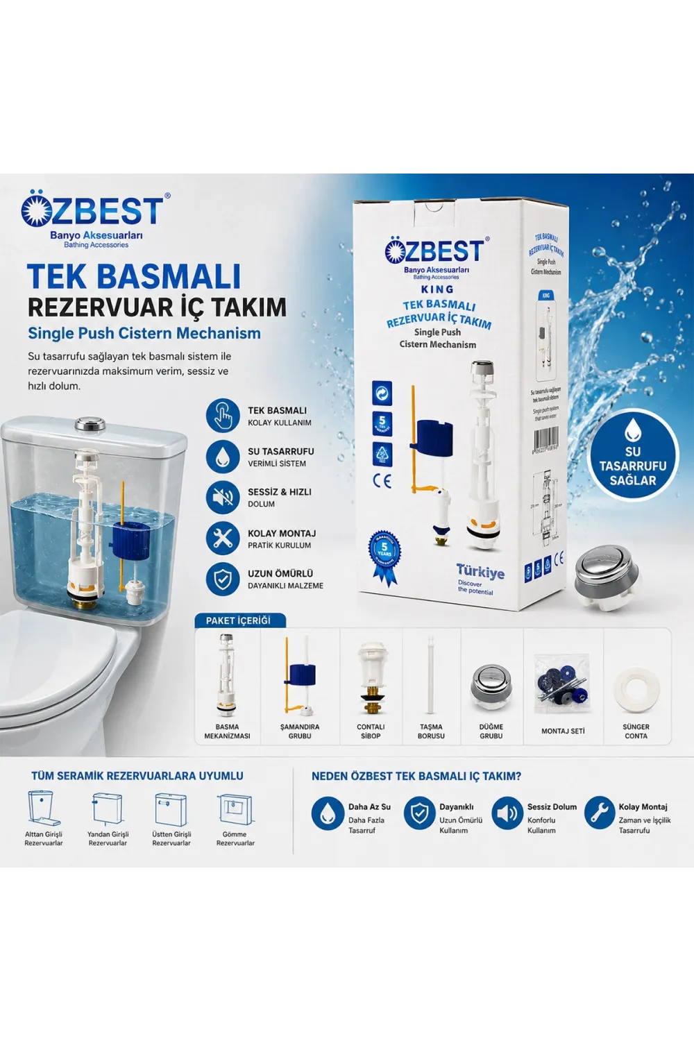 Basmalı Rezervuar İç Takım