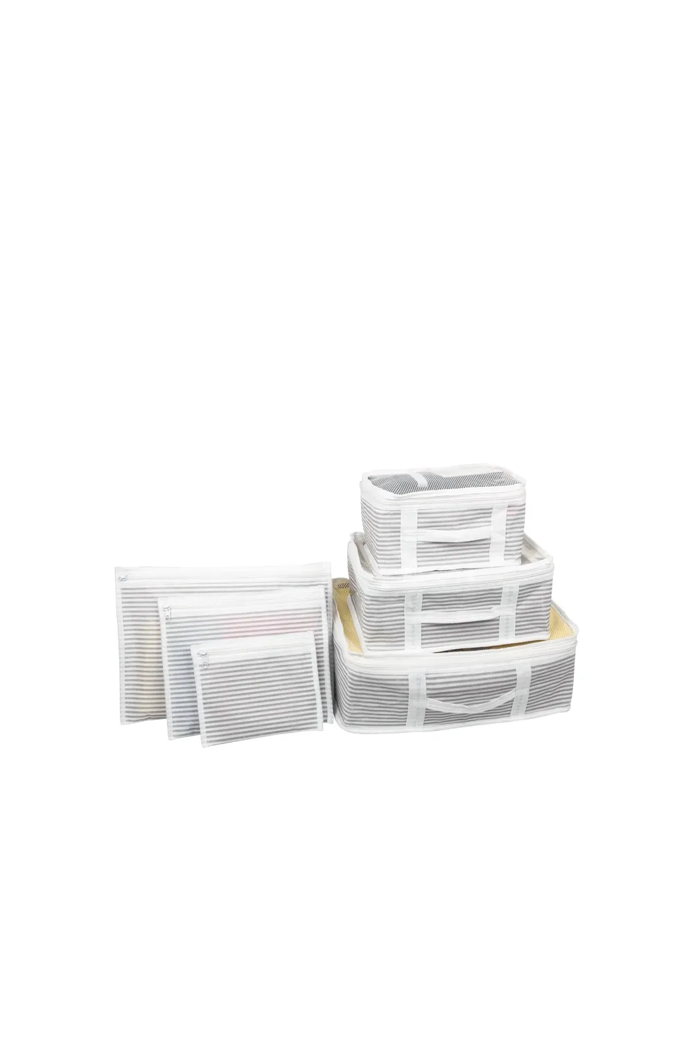 Bavul İçi Organizer Seti  Yatak Odası Organizer Set  Makyaj Organizer Mini Hurçlar (6 Parça)