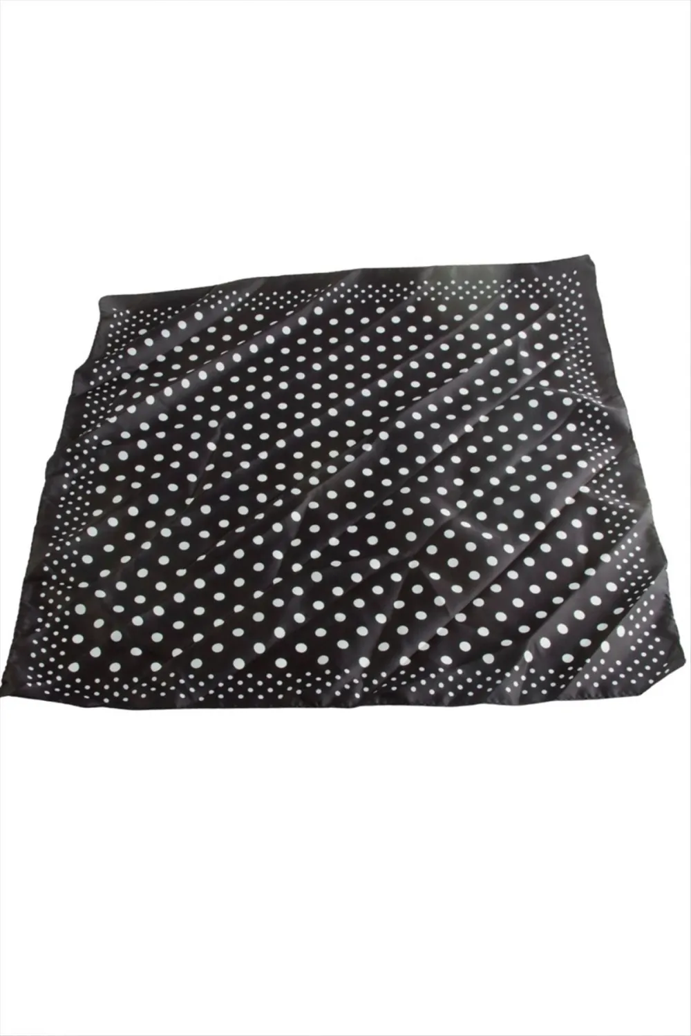 Benekli Zr Saten Fular 50*50 cm