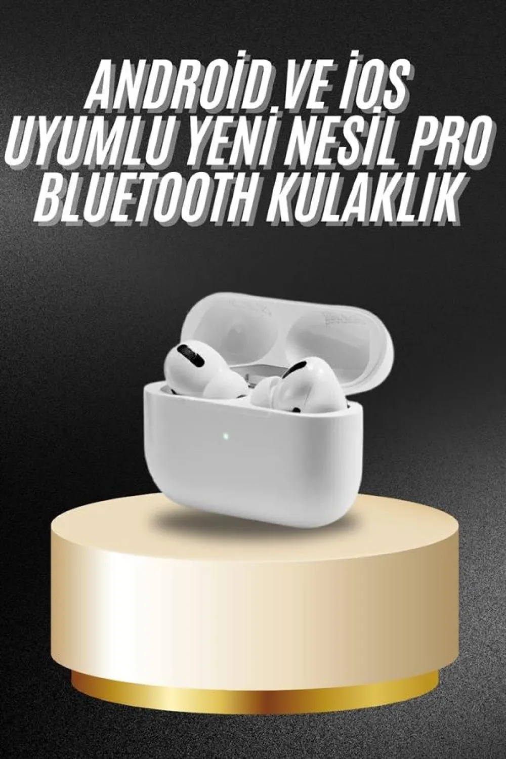 Beyaz Android Ve İos Uyumlu Yüksek Performanslı Uzun Pil Ömrü