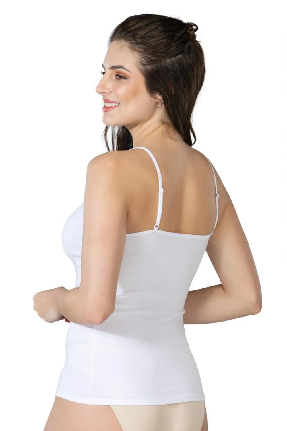 ieg™ BEYAZ MI  1410 Modal Cotton İnce Askılı Atlet