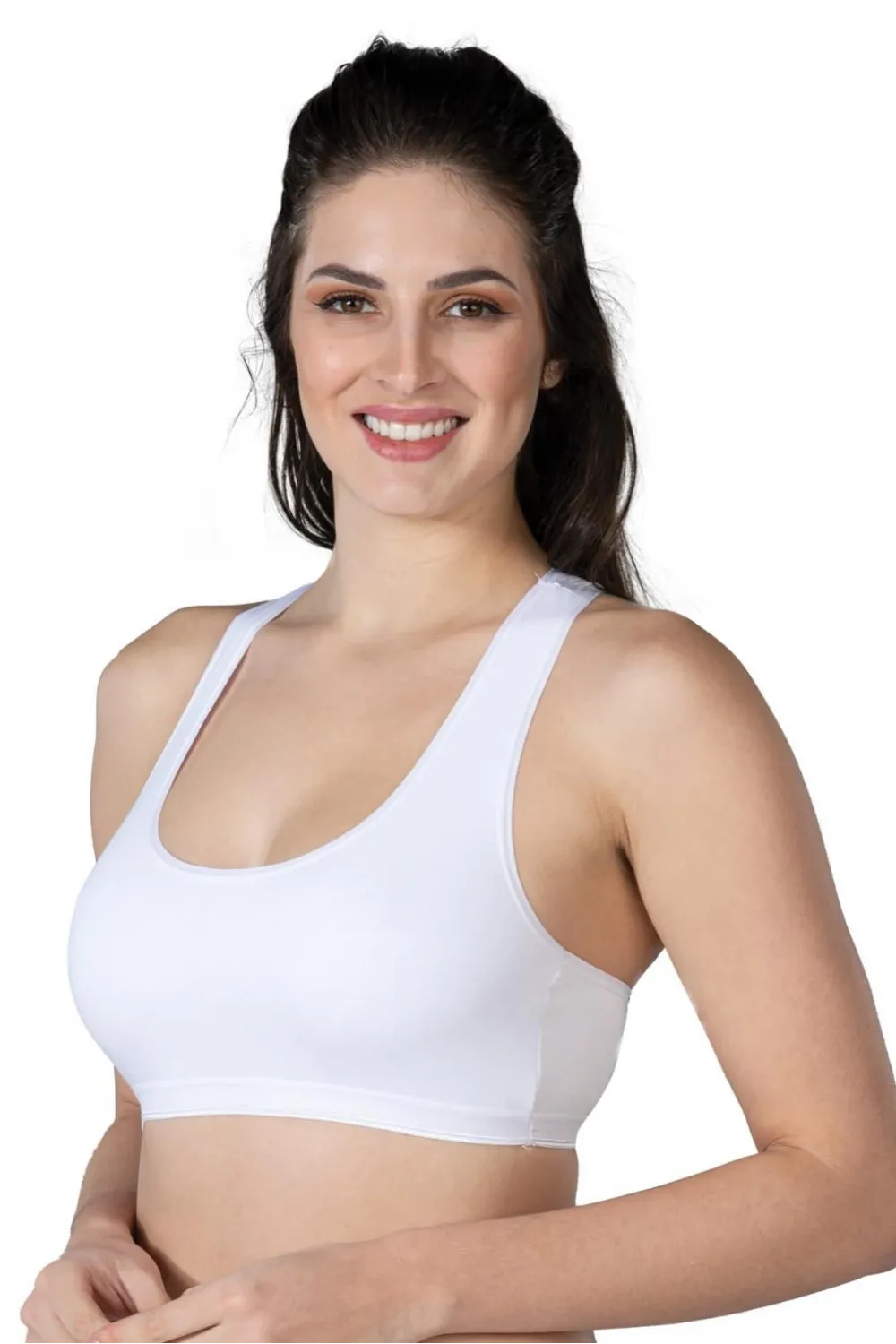 ieg™ BEYAZ MI  1424 Modal Cotton Sporcu Büstiyer