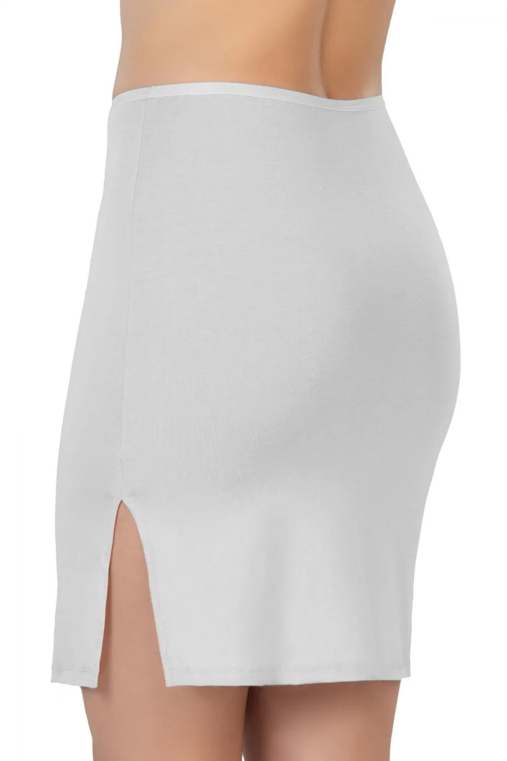 ieg™ BEYAZ MI  1438 Modal Cotton Midi Jupon