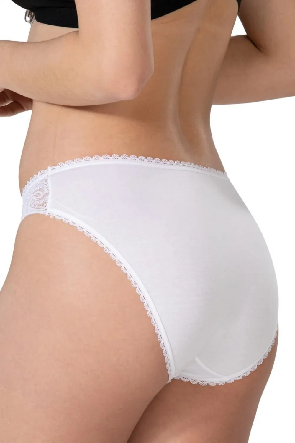 ieg™ BEYAZ MI  1444 Modal Cotton Dantelli Külot