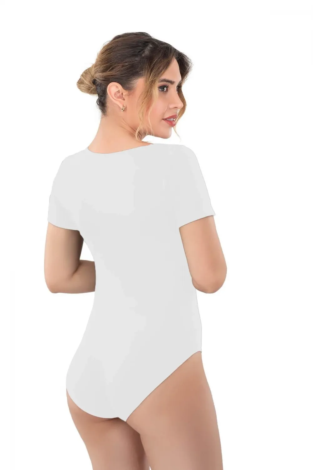 ieg™ BEYAZ MI  1926 Soft Yarım Kollu Body