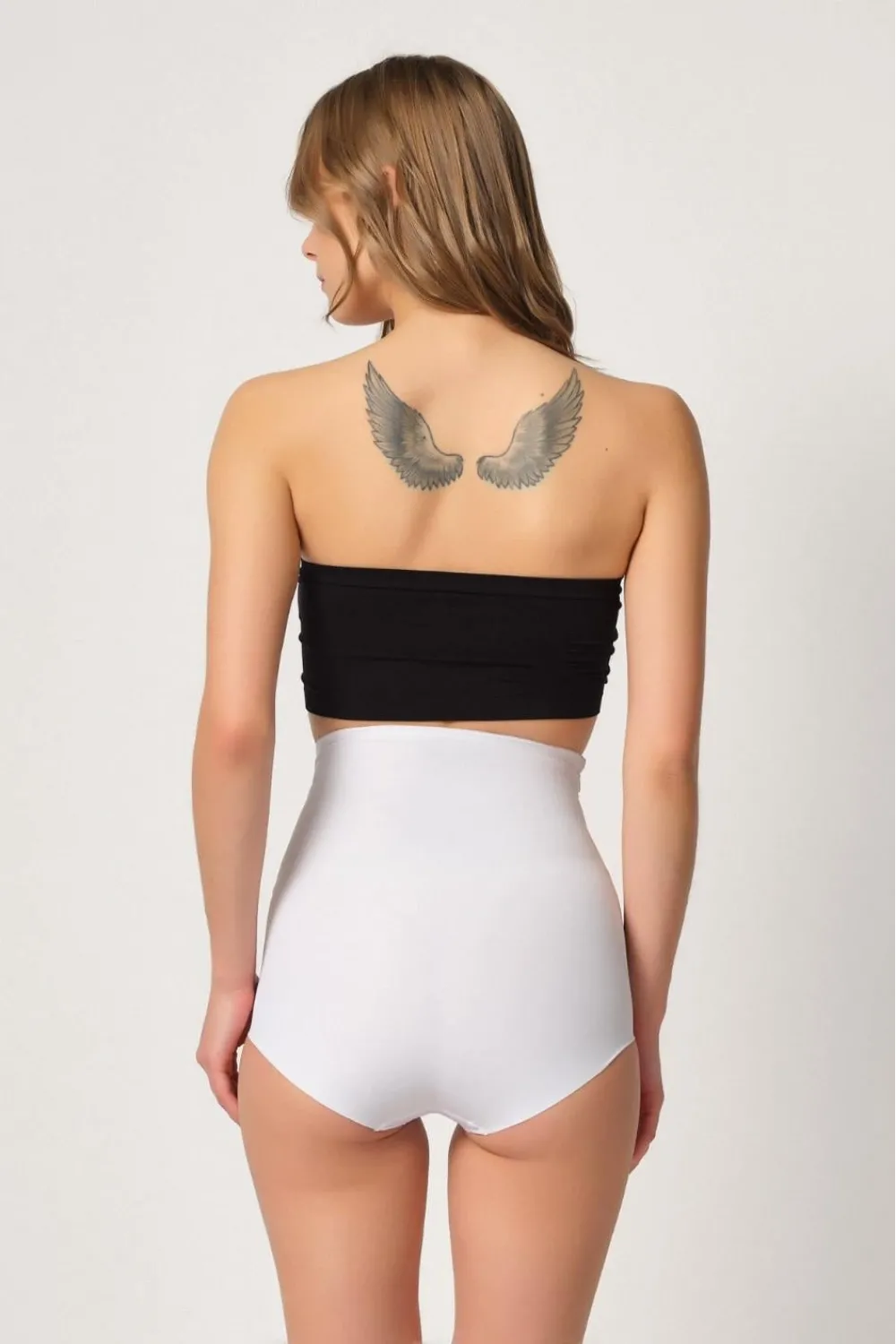 ieg™ BEYAZ MI  2842 Lazer Dantelli Slip Korse