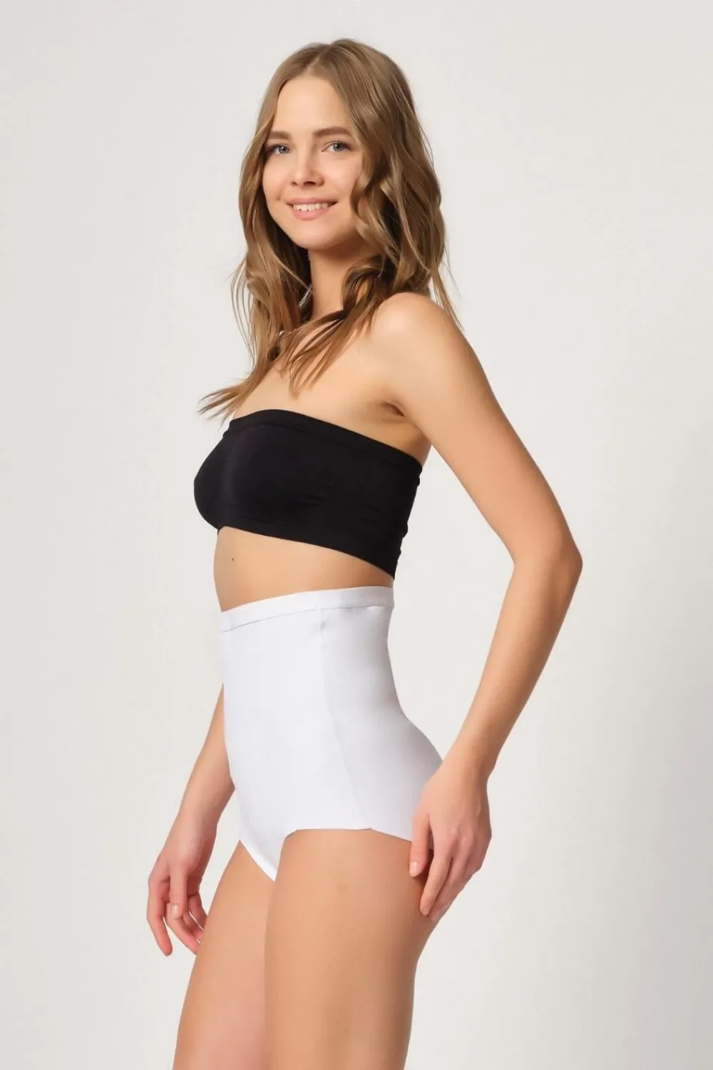 ieg™ BEYAZ MI  2931 Karın Balen Destekli Slip Lazer Korse